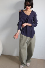 SLIT OFF TOP_NAVY
