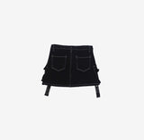 Arucco Belt Cotton Skirt