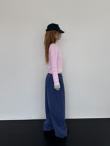 ピグメントワイドスウェットパンツ
