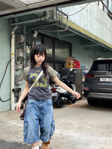 ビンテージ 33 ビッグナンバーラグランTシャツ