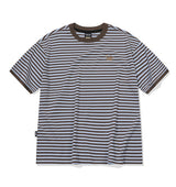 26SS★ Cat Stripe Ringer Tee