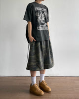 Leo Camo Bermuda Sweatpants