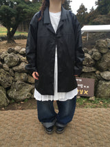 Radio Leather Half Jacket
