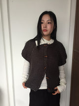 Grandma Hand-Knit Bolero (2color)