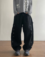 Stel Cinchback Denim Pants