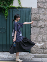 Rainy T-shirt - Deep navy