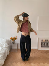 PINTUCK RAW JEANS (2C)