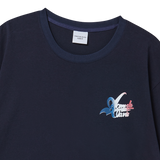 25SS フレンチスクリプトロゴショートスリーブTシャツ ダークネイビー