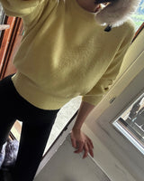 Shaming round knit/ 4colors