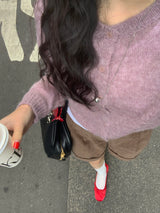 Dojo コーデュロイピンタックハーフパンツ