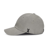 VA Black Stud Ball Cap / Gray