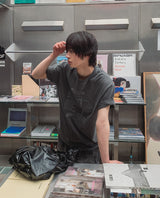 オフセット ヴィンテージ レタリング 半袖Tシャツ
