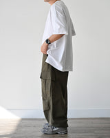 SIO WIDE CARGO PANTS KHK 