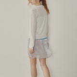 Signature Wave Linen Cardigan