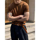 [S/S] Bonding muscle half knit ta-shirts(10color)