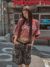 ゼロピグメントオーバーサイズ半袖Tシャツ
