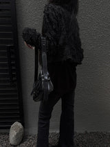 アイレット ベルテッド ショルダーバッグ