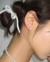 [Silver ver.] Emoji doodle piercing - Line 6mm