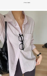 Rusk Stripe Loose Fit Shirt