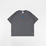 HIERARCHY STUDIOS Unruled - Dark Grey Mirror Wide Oversized T-Shirt
