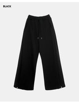 Snap Wide Sweat Pants