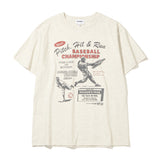Rowdies Baseball T-Shirt_Oatmeal