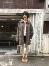キッカー スクエア ショルダーバッグ (2color)
