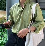 Hyper Essential Overfit Linen Shirt