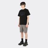 Ocean Metaverse Embroidery Short Sleeve T-shirts (Black)