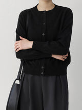 Aver Layered Cardigan Knit