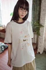 26SS★ コージーパピーリンガー半袖Tシャツ