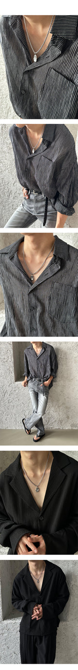 [UNISEX] ペンダントチェーンネックレス