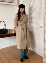 [SHOPPERMADE] Belgian Double Trench Coat (3color)
