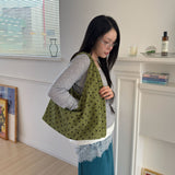 Cordu dot bag olive green
