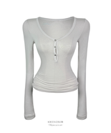 Silver Tencel Top (3color)