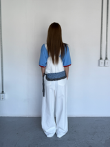 eyelet cotton overall 