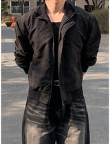 Petro tanker suede jacket