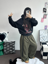 ダウンポケット トラックトレーニングパンツ 🖤🩶💚4COLOR