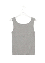 Theron Wave Flower Square Neck Sleeveless