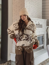 [wool20%] ケインピンタックスナップウールカーゴパンツ