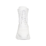 レースアップハイトップスニーカー (2 COLORS)