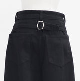 シエナバックバックルワイドパンツ