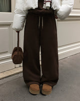 [BELLIDE MADE] Self-interest renewal Two-way napping jogger sweat pants