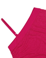 デタッチャブルスリーブワンショルダートップ _ PINK