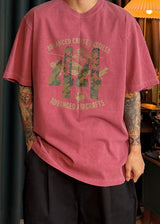 アパチカモヘビーピグメントショートスリーブTシャツ 4カラー