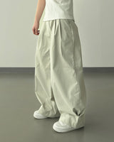 Riden Side Pintuck Wide Slacks