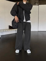 ASCLO ストーン ピグメント スウェット パンツ (4color)