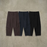 Structured Pleated Wide Pants