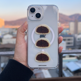 蒸しパン MagSafe ケース(iPhone