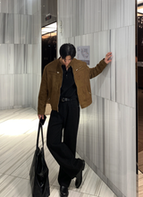 Miele YKK Suede Biker Jacket